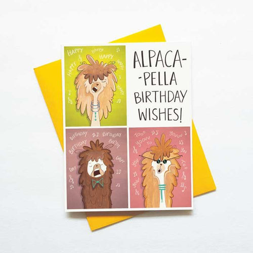 Alpaca-Pella Birthday Wishes