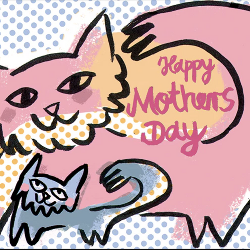 Happy Mother's Day (Cats) - Greeting Card