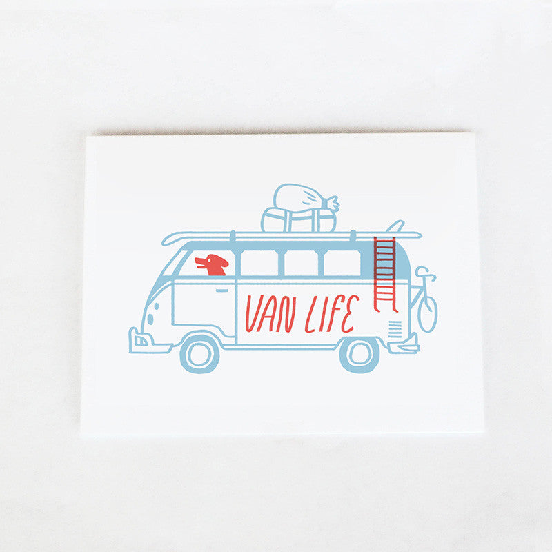Van Life - Greeting Card