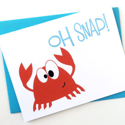 Oh Snap - Greeting Card