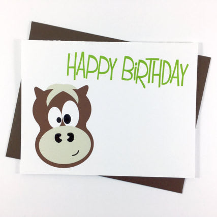 Horse - Happy Birthday Card